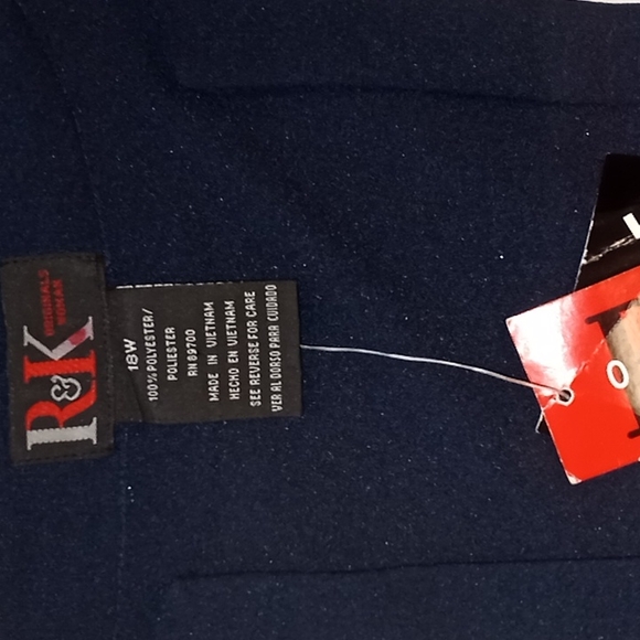 R & K Originals Blue Houndstooth Jacket - Picture 10 of 11